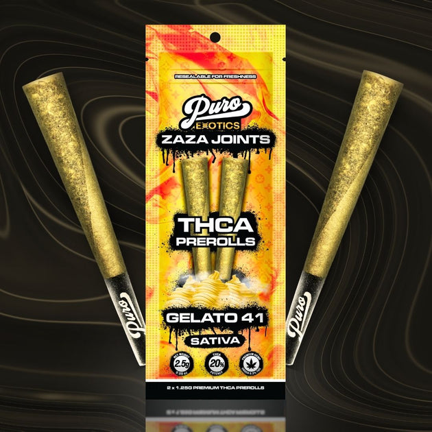 Puro Exotics Zaza Joints 2 X 1 5g Pre Rolls – Dr Smoke