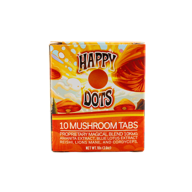 WONDERLAND: HAPPY DOTS MUSHROOM TABLETS - 10 CT.