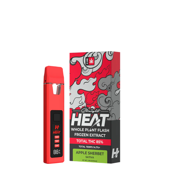 STRAIGHT HEAT: WHOLE PLANT FLASH FROZEN EXTRACT - 1G  DR.SMOKE