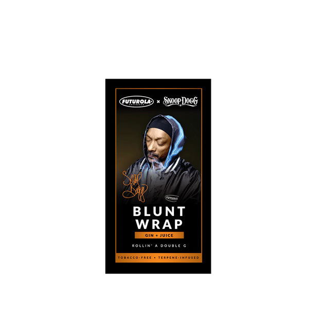 Futurola x Snoop Dogg Gin + Juice Terpene Infused Blunt Wraps