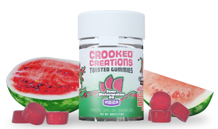 CROOKED CREATIONS: TWISTED THC GUMMIES - 3500MG