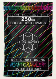 HI ON NATURE: BOOSTED D9 GUMMIES - 250MG
