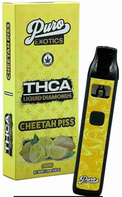 Puro Exotics Thca Liquid Diamonds Disposable 2 Gram – Dr Smoke