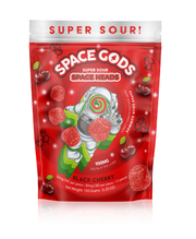 SPACE GODS: SUPER SOUR SPACE HEADS THC + CBD GUMMIES - 900MG