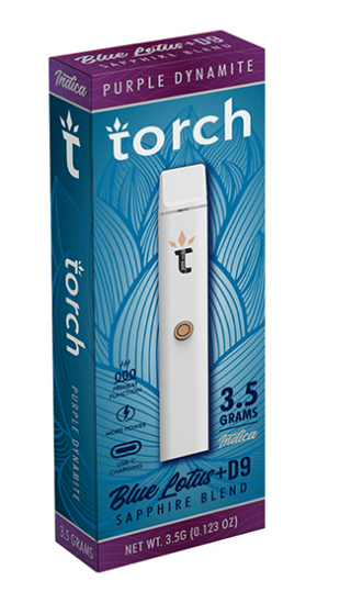 TORCH: D9 THC SAPPHIRE BLEND DISPOSABLE - 3.5G