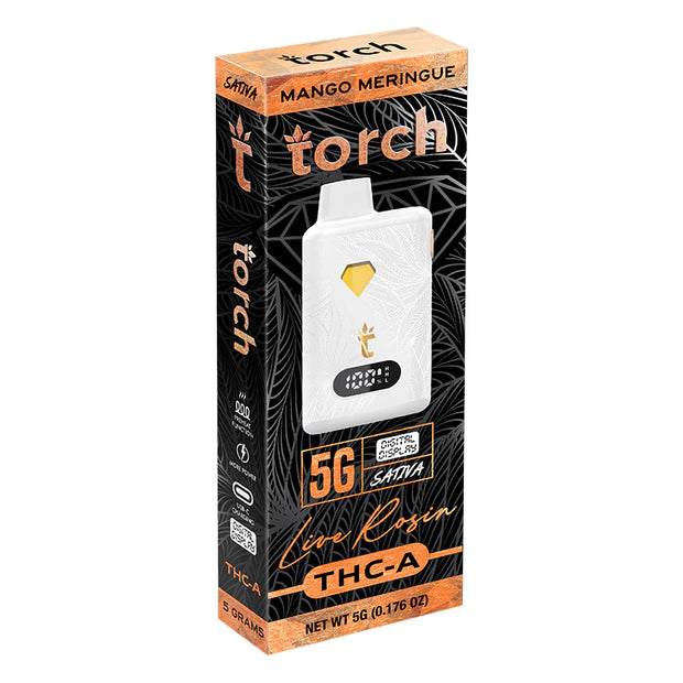TORCH: LIVE ROSIN THCA DISPOSABLE - 5G