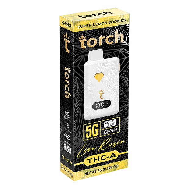 TORCH: LIVE ROSIN THCA DISPOSABLE - 5G