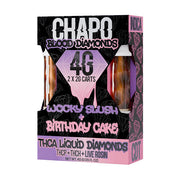 CHAPO: BLOOD DIAMONDS DUO THCA CARTRIDGES - 4G