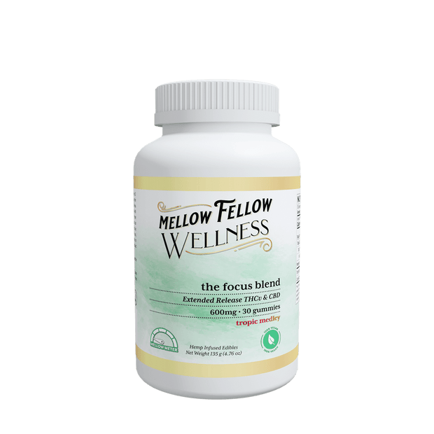 MELLOW FELLOW: FOCUS BLEND GUMMIES - 600MG
