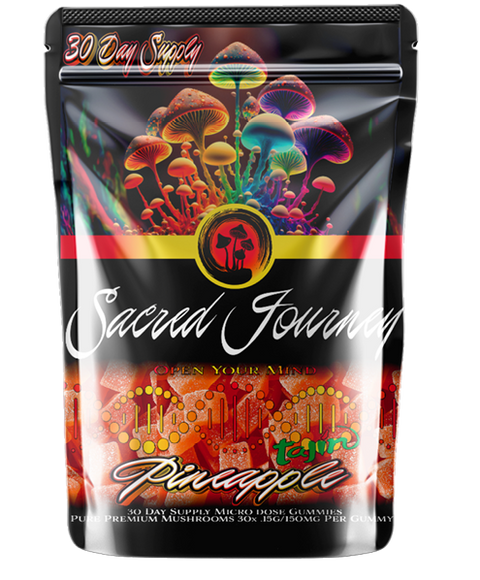 SACRED JOURNEY: MUSHROOM MICRODOSE GUMMIES - 30CT