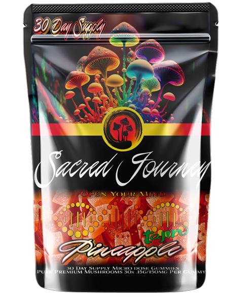 SACRED JOURNEY: MUSHROOM MICRODOSE GUMMIES - 30CT