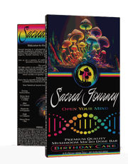 SACRED JOURNEY - PREMIUM CHOCOLATE MAGIC MUSHROOM BAR - 4G