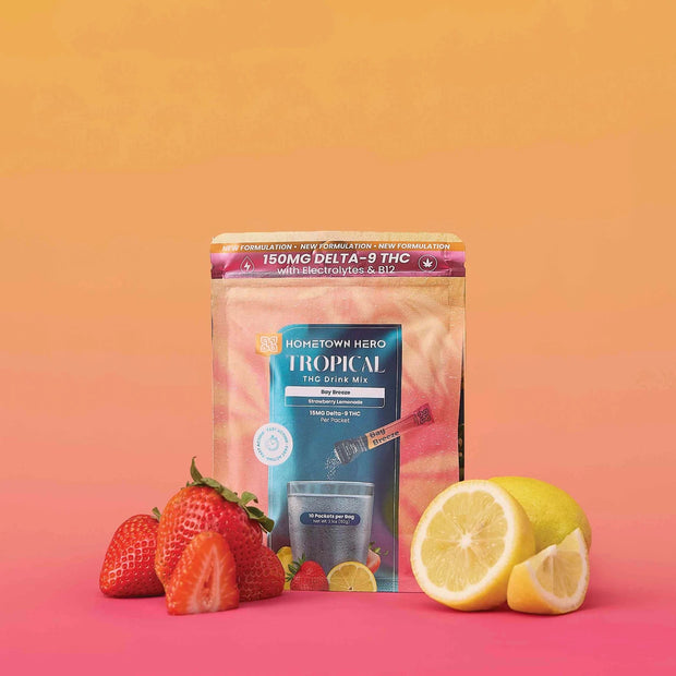 HOMETOWN HERO: DELTA-9 THC DRINK MIX PACK - 10CT