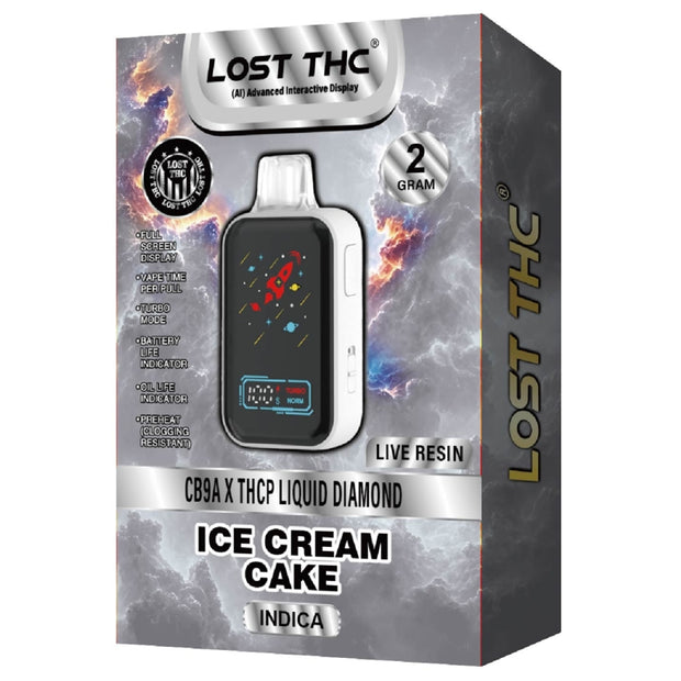 LOST THC: ADVANCED INTERACTIVE DISPLAY THCP DISPOSABLE - 2G
