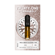 TWENTY ONE: THCA + THCP LIQUID DIAMOND CARTRIDGE - 1G