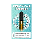 TWENTY ONE: THCA + THCP LIQUID DIAMOND CARTRIDGE - 1G