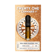 TWENTY ONE: THCA + THCP LIQUID DIAMOND CARTRIDGE - 1G