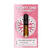 TWENTY ONE: THCA + THCP LIQUID DIAMOND CARTRIDGE - 1G