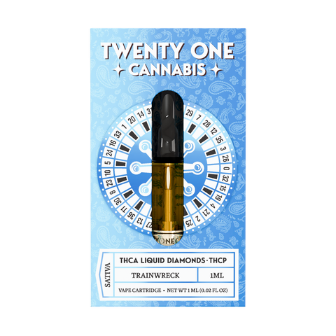 TWENTY ONE: THCA + THCP LIQUID DIAMOND CARTRIDGE - 1G