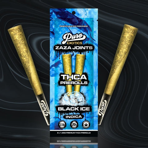 PURO EXOTICS: ZAZA JOINTS - 2 X 1.5G PRE-ROLLS