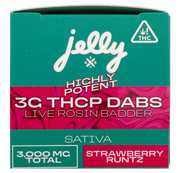 NOT YOUR BAKERY: HIGHLY POTENT JELLY THCP DABS - 3G