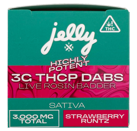 NOT YOUR BAKERY: HIGHLY POTENT JELLY THCP DABS - 3G