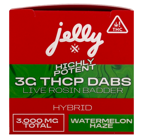 NOT YOUR BAKERY: HIGHLY POTENT JELLY THCP DABS - 3G