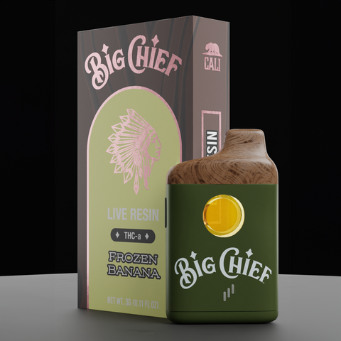 BIG CHIEF: LIVE RESIN DISPOSABLE - 3G