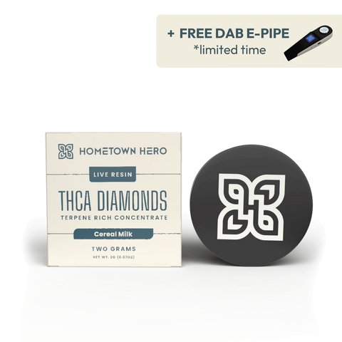 HOMETOWN HERO: LIVE RESIN THCA DIAMONDS - 2G