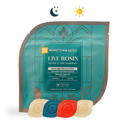 HOMETOWN HERO: DAY & NIGHT LIVE ROSIN GUMMIES