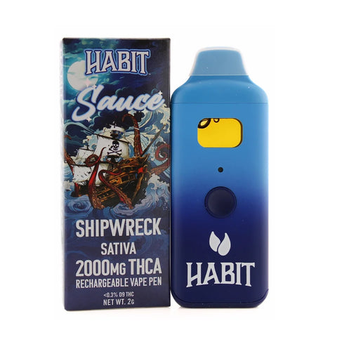 HABIT: THCA PURE DISPOSABLE - 2G