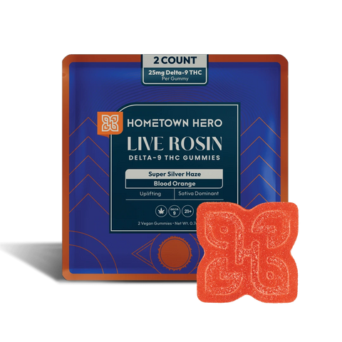 HOMETOWN HERO: LIVE ROSIN THC GUMMIES - 50MG