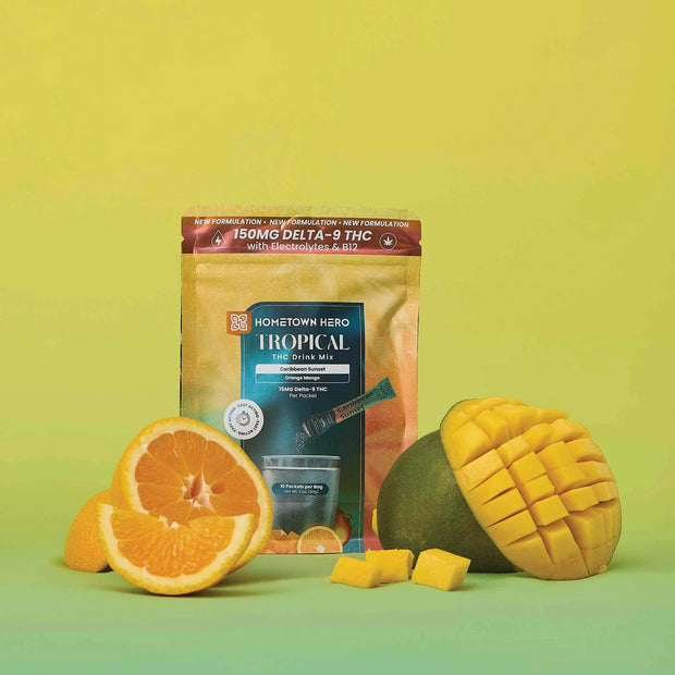 HOMETOWN HERO: DELTA-9 THC DRINK MIX PACK - 10CT