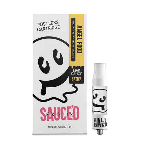 HALF BAK'D: SAUCE'D EXOTIX LIVE SAUCE CARTRIDGE - 2G