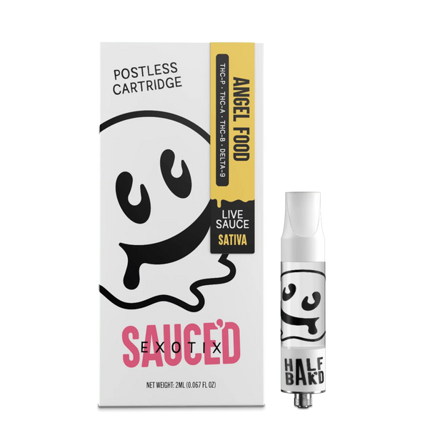 HALF BAK'D: SAUCE'D EXOTIX LIVE SAUCE CARTRIDGE - 2G