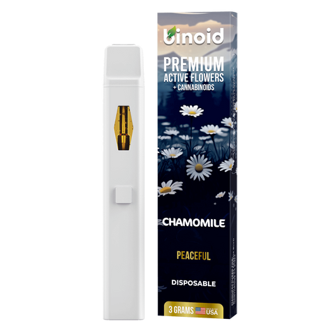 BINOID: PREMIUM CHAMOMILE + CANNABINOIDS DISPOSABLE - 3G