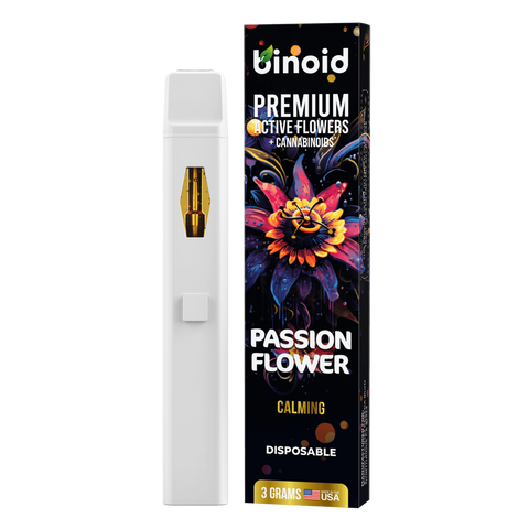 BINOID: PREMIUM PASSION FLOWER + CANNABINOIDS DISPOSABLE - 3G