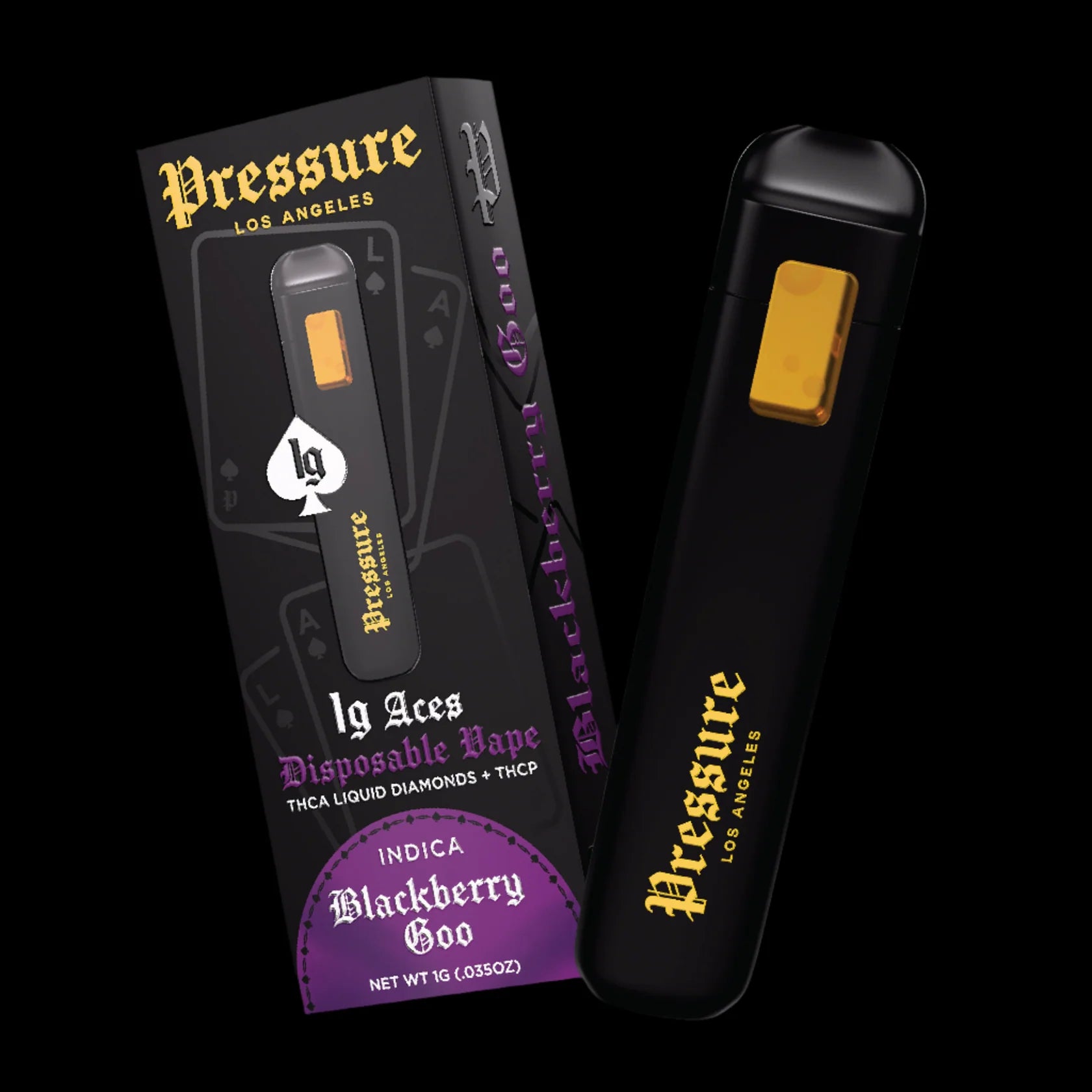 elf bar vape uk Disposable Settings Purple Organics Blue Diamond Disposable THCA main image 1
