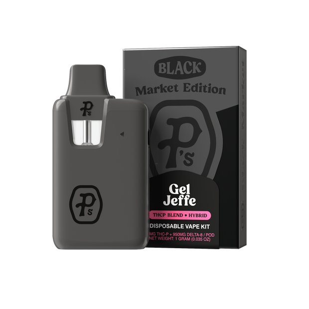 PUSHIN P'S: BLACK MARKET EDITION POD SYSTEM + 1000MG THCP POD