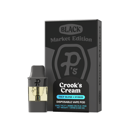 PUSHIN P'S: BLACK MARKET EDITION POD SYSTEM + 1000MG THCP POD