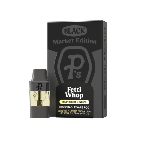 PUSHIN P'S: BLACK MARKET EDITION POD SYSTEM + 1000MG THCP POD