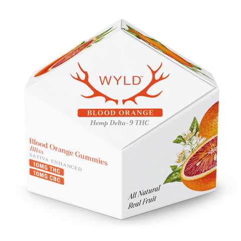 WYLD: BLOOD ORANGE BLISS GUMMIES - 100MG