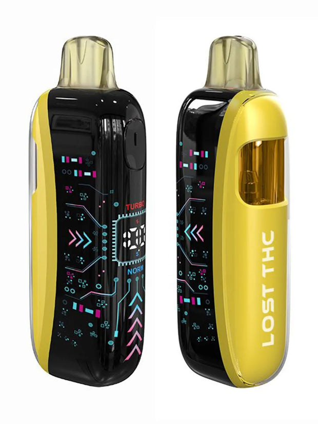 LOST THC: THCP + THCH CURVE SCREEN DISPOSABLE - 8G