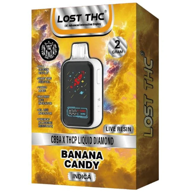 LOST THC: ADVANCED INTERACTIVE DISPLAY THCP DISPOSABLE - 2G