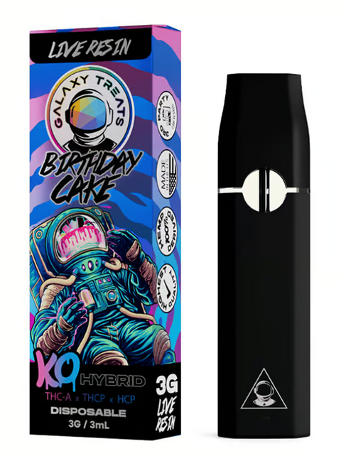 GALAXY TREATS: KO LIVE RESIN DISPOSABLE - 3G