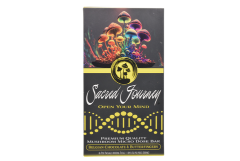 SACRED JOURNEY - PREMIUM CHOCOLATE MAGIC MUSHROOM BAR - 4G