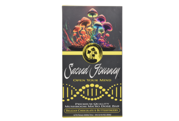 SACRED JOURNEY - PREMIUM CHOCOLATE MAGIC MUSHROOM BAR - 4G