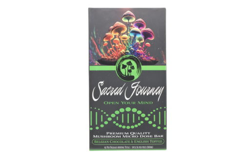 SACRED JOURNEY - PREMIUM CHOCOLATE MAGIC MUSHROOM BAR - 4G