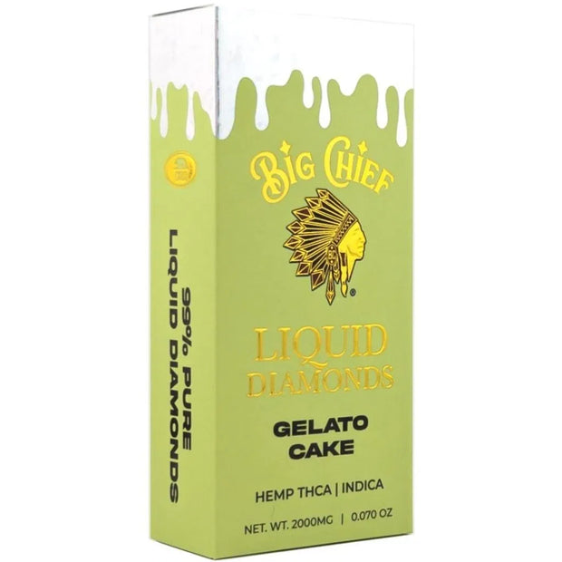 BIG CHIEF: LIQUID DIAMOND THCA DISPOSABLE - 2G