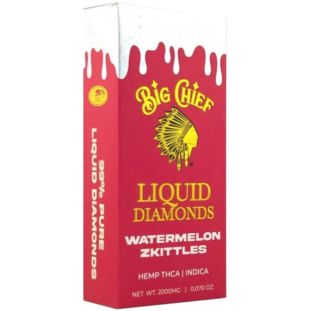BIG CHIEF: LIQUID DIAMOND THCA DISPOSABLE - 2G